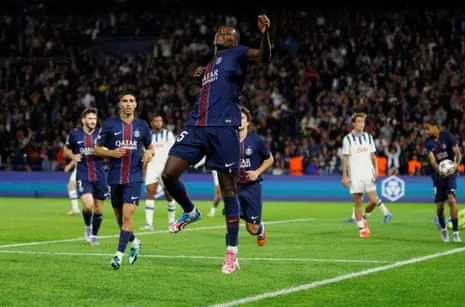 PSG Overpower Atalanta while Thuram Nets Double to Give Inter Win at Dutch Giants
