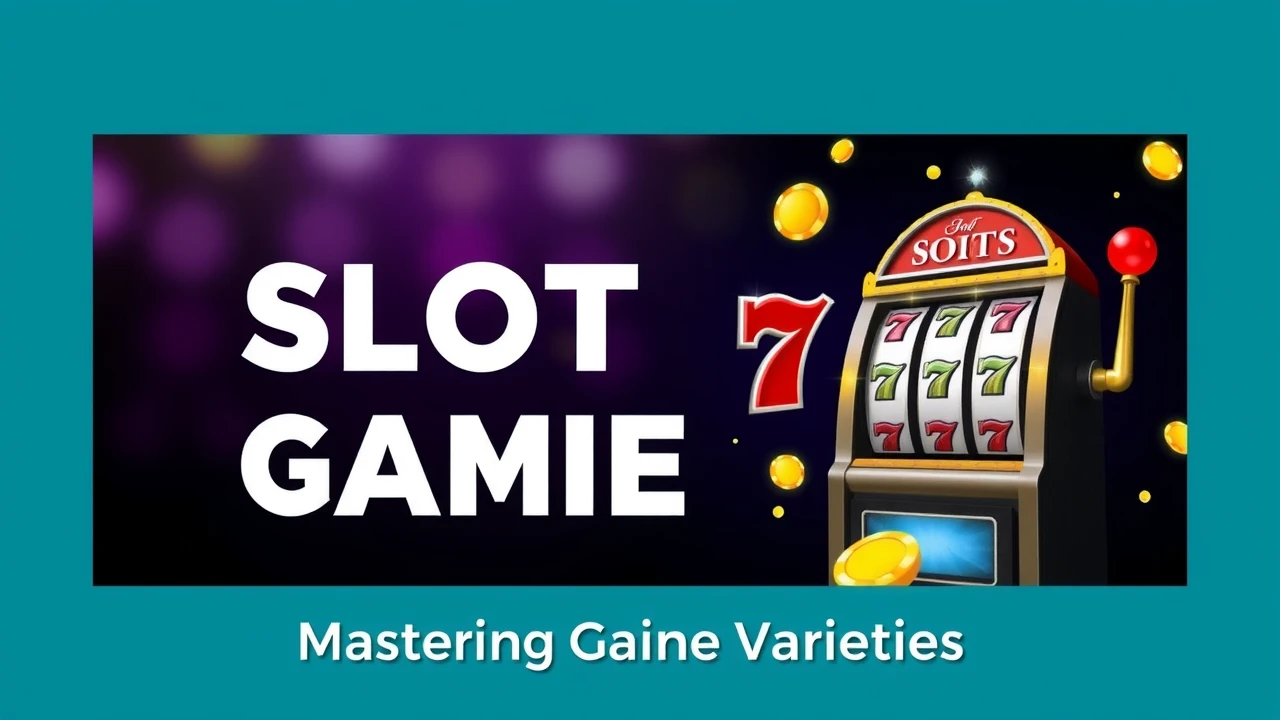 Mastering Slot Game Varieties: All You Need to Know