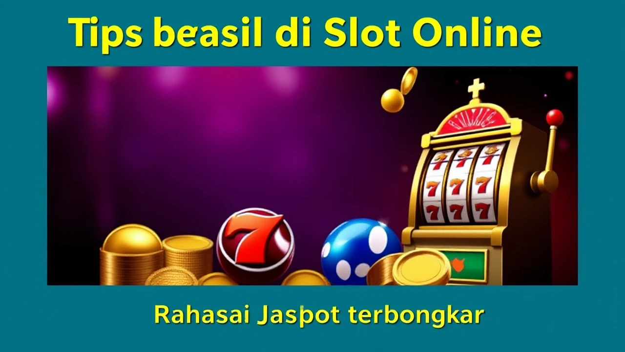 Tips Berhasil di Slot Online: Rahasia Jackpot Terbongkar