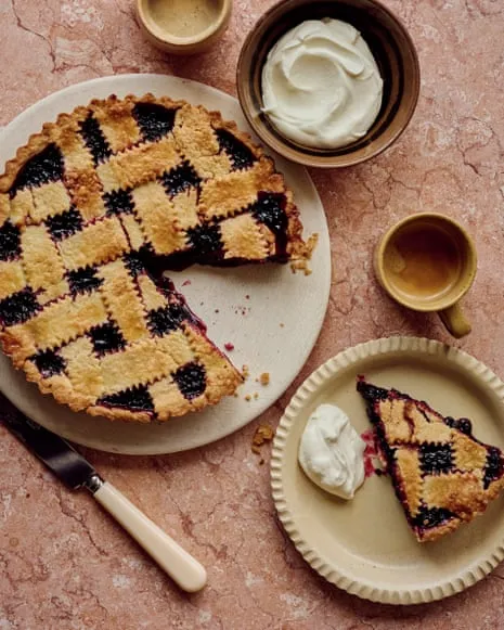 A Tempting Recipe for Berry and Herb Pastry